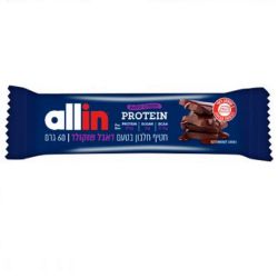 אול אין  חטיף חלבון דאבל שוקולד 60 גרם