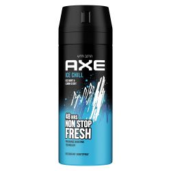 אקס דאודורנט ספריי גוף אייס צ'יל 150 מ