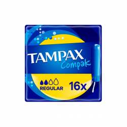 טמפקס קומפקט רגולר 16 יח'