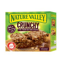 נייטשר וואלי קראנצ'י שיבולת שועל ושוקולד מריר 5 יחידות 210 גרם