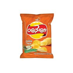 תפוצ'יפס בטעם שמנת ובצל 50 גרם