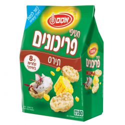 חטיפי פריכונים תירס שומשום 80 גרם