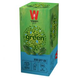 ויסוצקי תה ירוק בתוספת נענע 25 שקיות 120 גרם