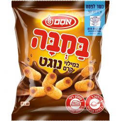 במבה במילוי קרם נוגט 60 גרם