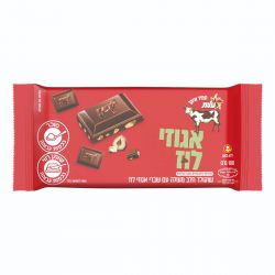 שוקולד פרה חלב שברי אגוזים 100 גרם