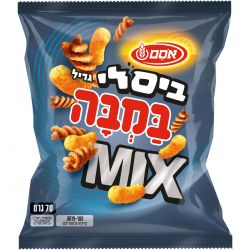 במבה ביסלי גריל מיקס 70 גרם