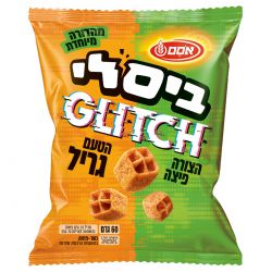 ביסלי גליץ פיצה בטעם גריל 60 גרם