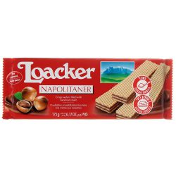 לואקר וופל בטעם אגוז 175 גרם