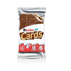 קינדר קארדס וופל במילוי קרם חלבי 25.60 גרם
