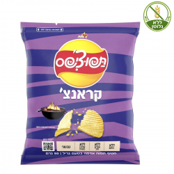 תפוצ'יפס קראנץ בטעם גריל 50 גרם