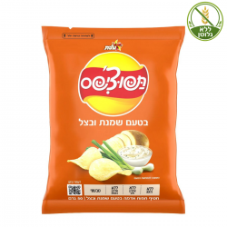 תפוצ'יפס שמנת ובצל 200 גרם