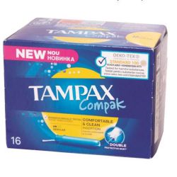 טמפקס קומפקט רגולר 16 יח'