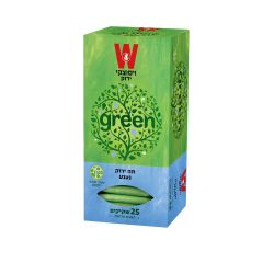 ויסוצקי תה ירוק בתוספת נענע 25 שקיות 120 גרם