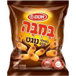 במבה במילוי קרם נוגט 60 גרם