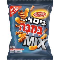 במבה ביסלי גריל מיקס 150 גרם