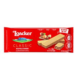 לואקר וופל בטעם אגוז 175 גרם