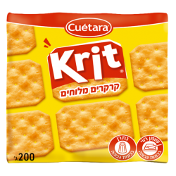 קריט קרקרים מלוחים 200 גרם
