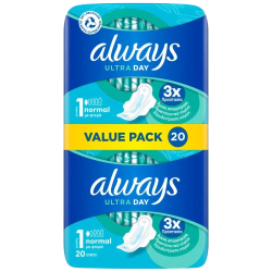 אולוויז אולטרא דואו תחבושות נורמל 20 יחידת