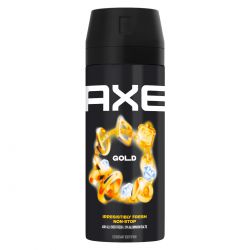 אקס דאודורנט ספריי גוף גולד 150 מ"ל