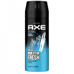 אקס דאודורנט ספריי גוף אייס צ'יל 150 מ