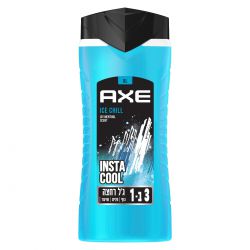 אקס ג'ל רחצה אייס צ'יל לגבר 400 מ