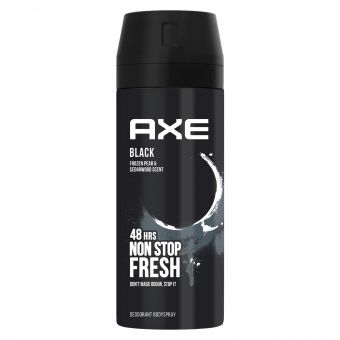 אקס ספריי גוף בלאק 150 מ